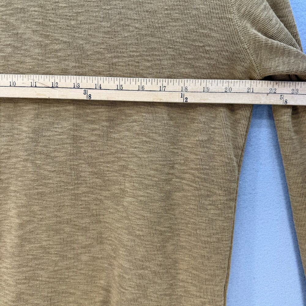 Eddie Bauer Top Women's L Gold Crew Neck Long Sleeve Casual Hiking Athleisure - Picture 7 of 8
